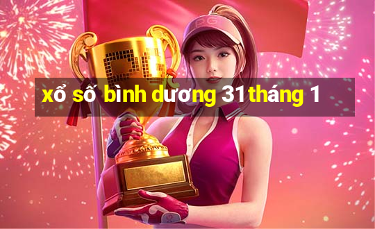 xổ số bình dương 31 tháng 1