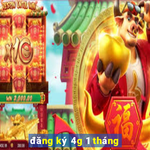 đăng ký 4g 1 tháng