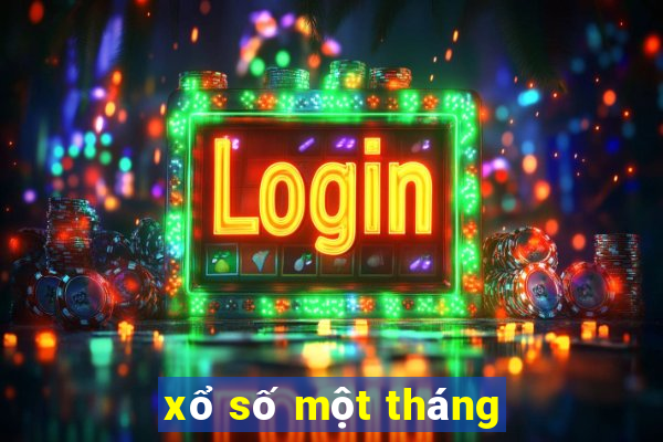 xổ số một tháng