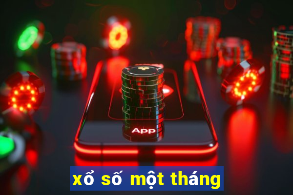 xổ số một tháng