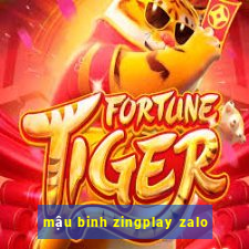 mậu binh zingplay zalo