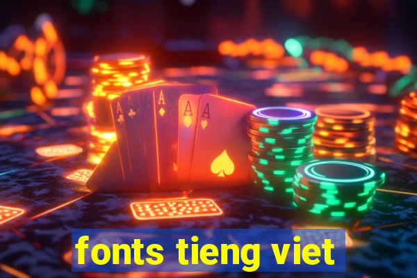 fonts tieng viet