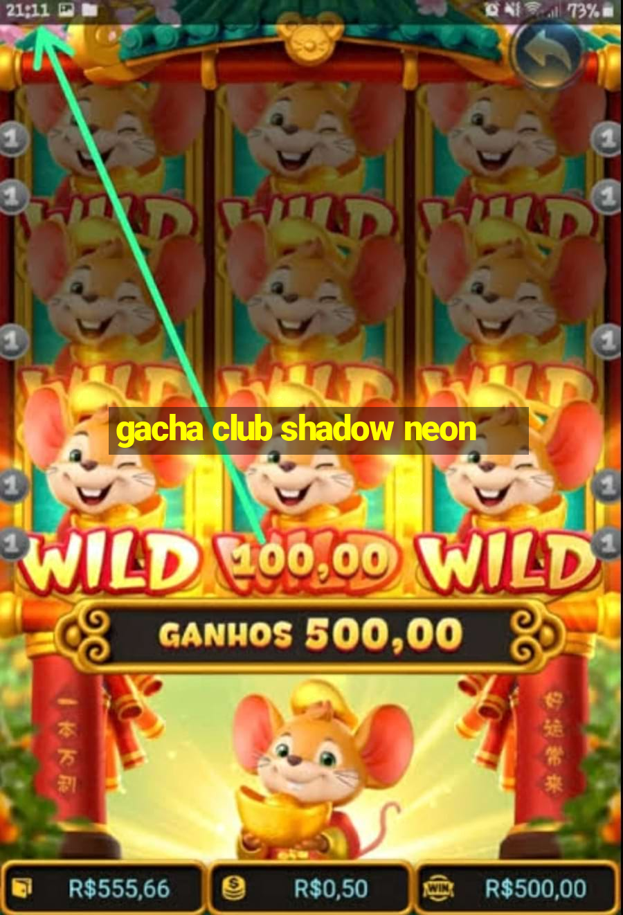 gacha club shadow neon