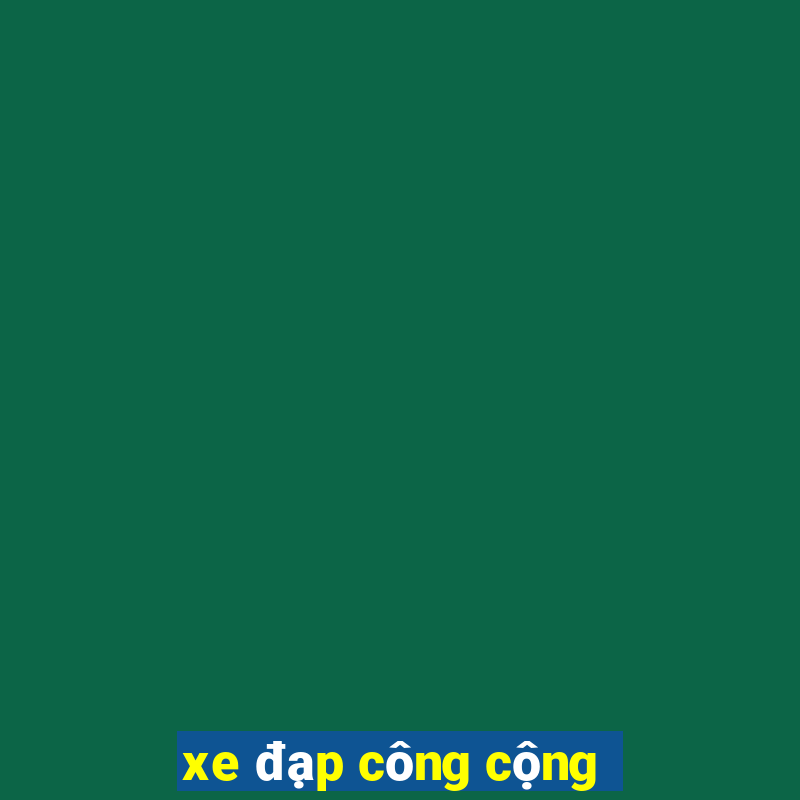 xe đạp công cộng