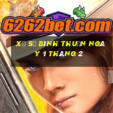 xổ số bình thuận ngày 1 tháng 2