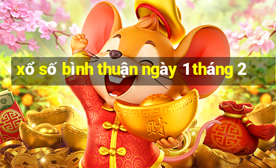 xổ số bình thuận ngày 1 tháng 2