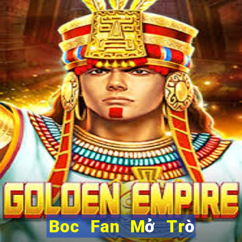 Boc Fan Mở Trò Chơi Ô Tô