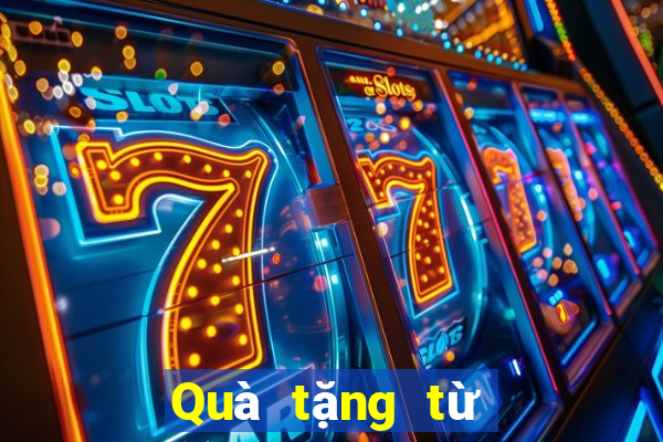 Quà tặng từ nền tảng xổ số