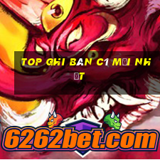 top ghi bàn c1 mới nhất