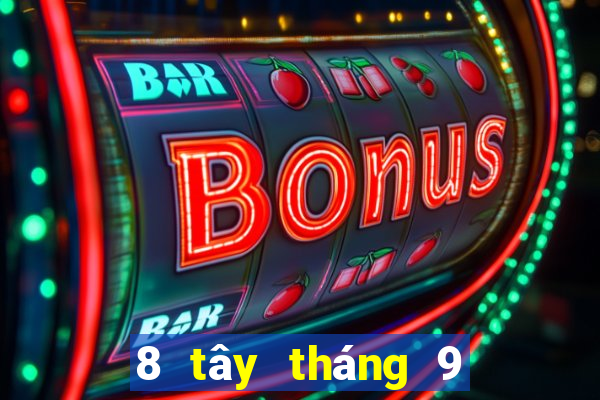 8 tây tháng 9 xổ số miền nam