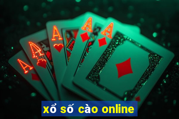 xổ số cào online