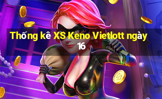 Thống kê XS Keno Vietlott ngày 16