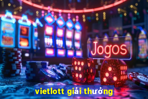 vietlott giải thưởng