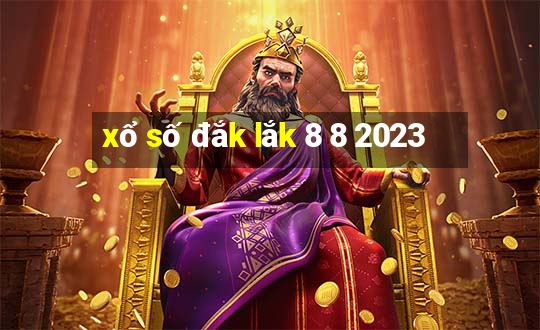 xổ số đắk lắk 8 8 2023