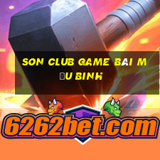 Son Club Game Bài Mậu Binh