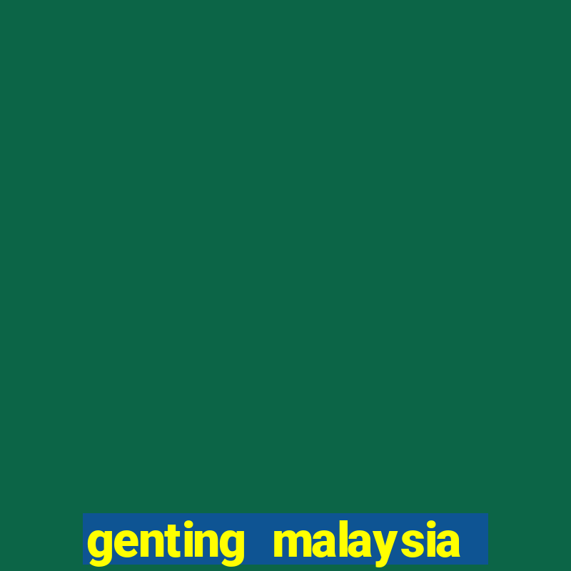 genting malaysia annual report