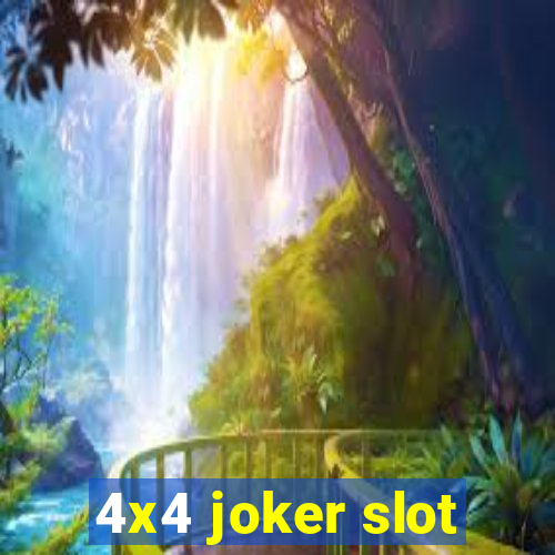 4x4 joker slot