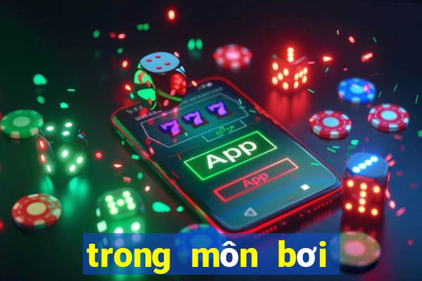 trong môn bơi có mấy kiểu bơi