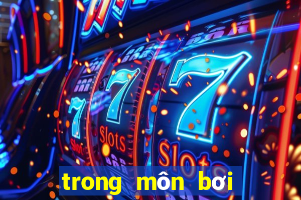 trong môn bơi có mấy kiểu bơi