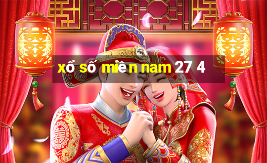 xổ số miền nam 27 4