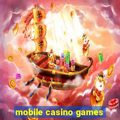 mobile casino games