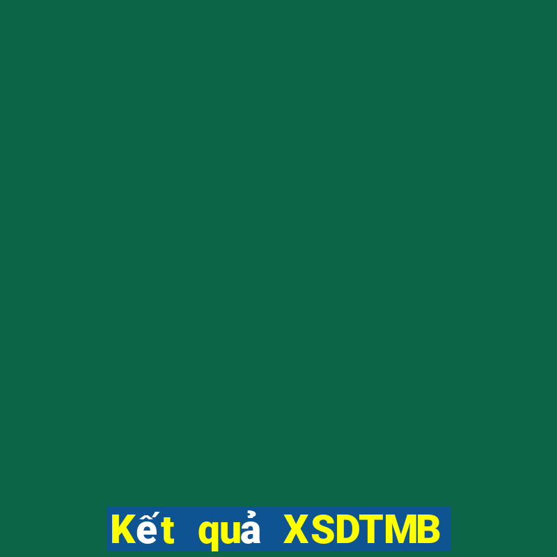 Kết quả XSDTMB Thứ 4