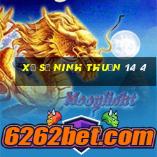 xổ số ninh thuận 14 4