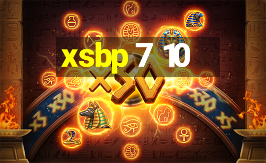 xsbp 7 10