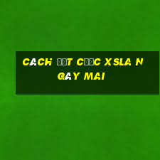 Cách đặt cược XSLA ngày mai