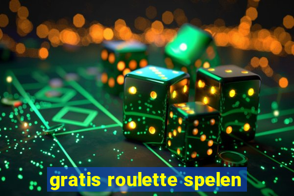 gratis roulette spelen