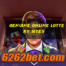 genuine online lottery sites