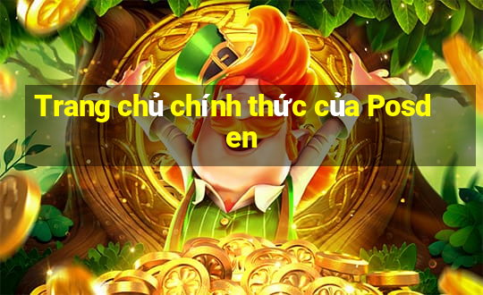 Trang chủ chính thức của Posden