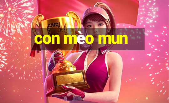 con mèo mun