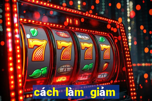 cách làm giảm bết tóc