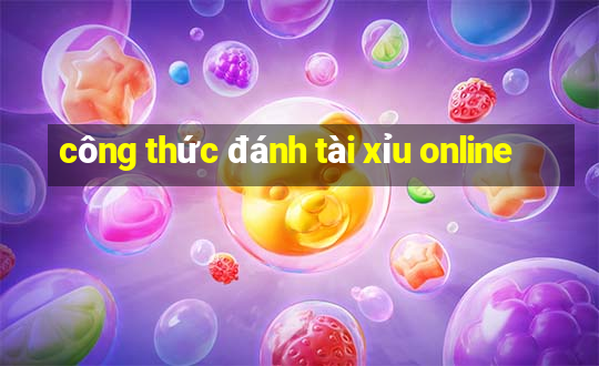 công thức đánh tài xỉu online