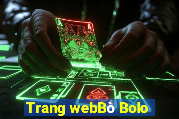 Trang webBò Bolo