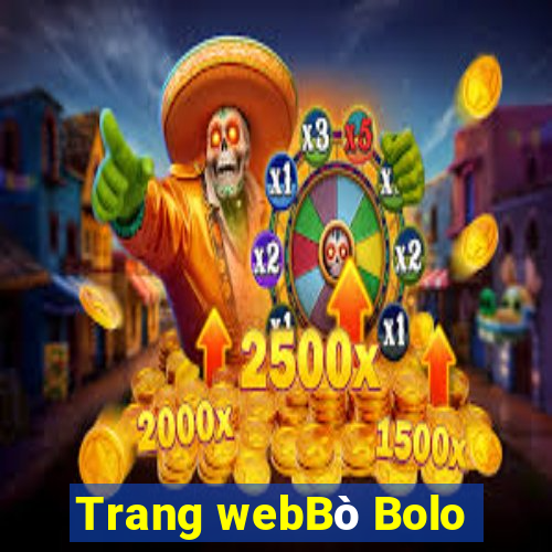 Trang webBò Bolo