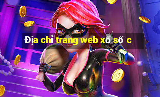 Địa chỉ trang web xổ số c