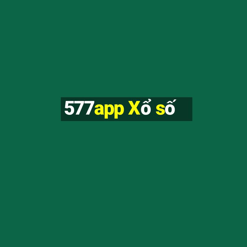 577app Xổ số