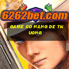 game co nang de thuong