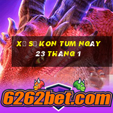 xổ số kon tum ngày 23 tháng 1