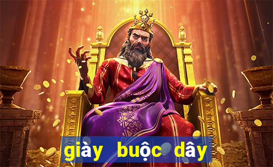 giày buộc dây đế bệt