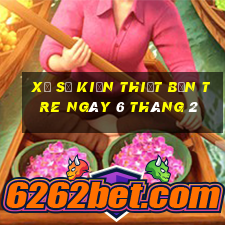 xổ số kiến thiết bến tre ngày 6 tháng 2