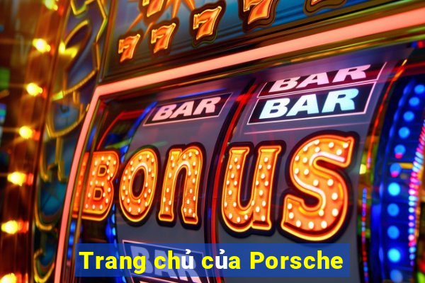 Trang chủ của Porsche