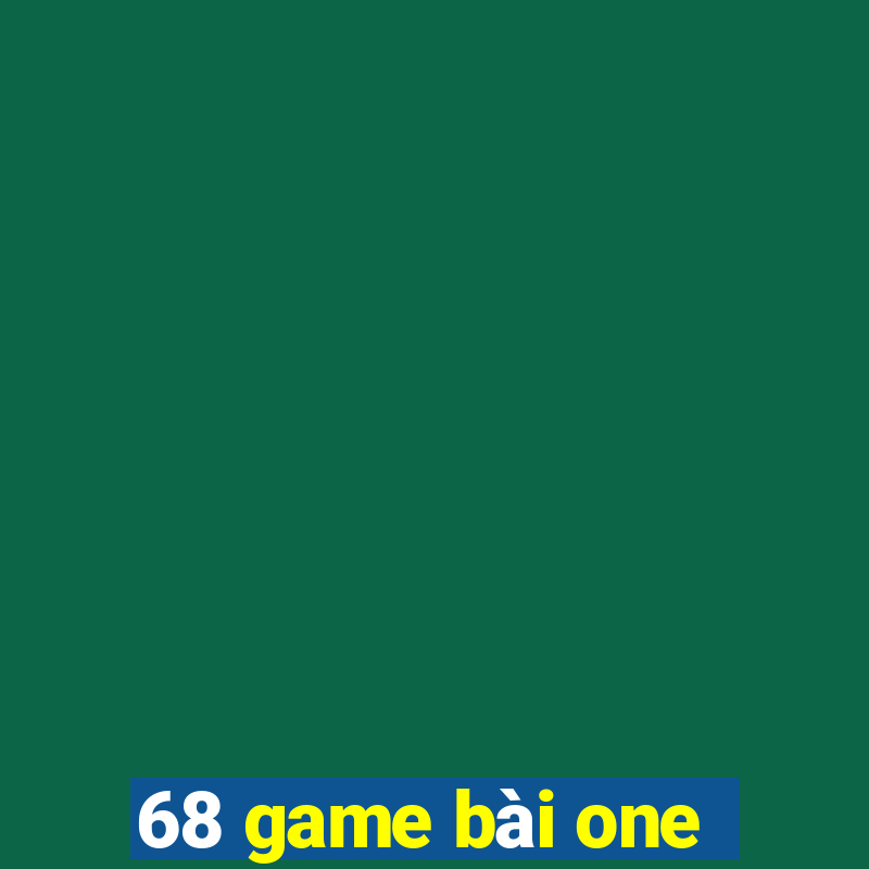 68 game bài one