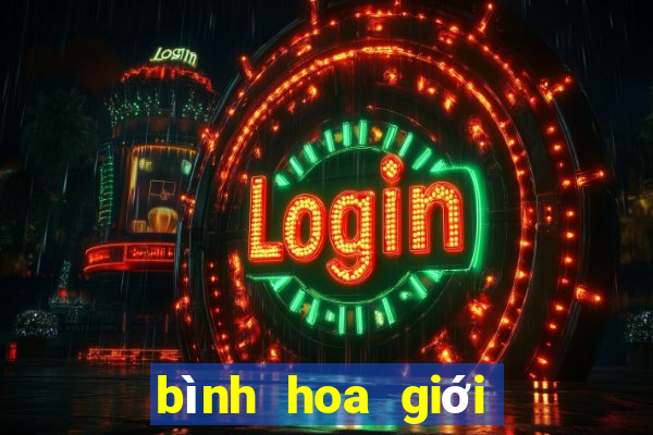 bình hoa giới giải trí