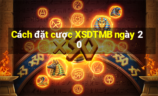 Cách đặt cược XSDTMB ngày 20