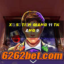 xổ số tiền giang 11 tháng 9