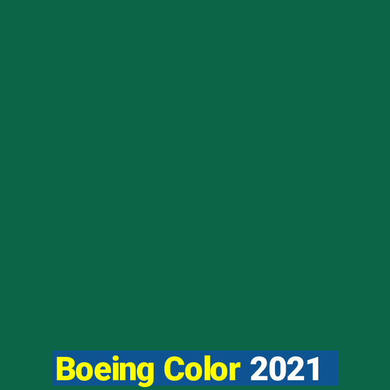 Boeing Color 2021