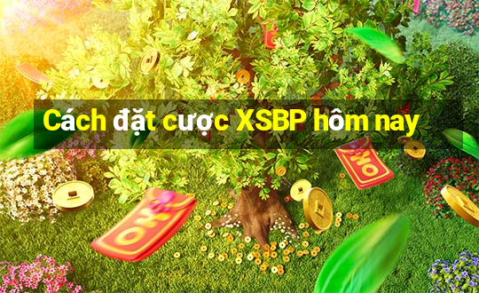 Cách đặt cược XSBP hôm nay